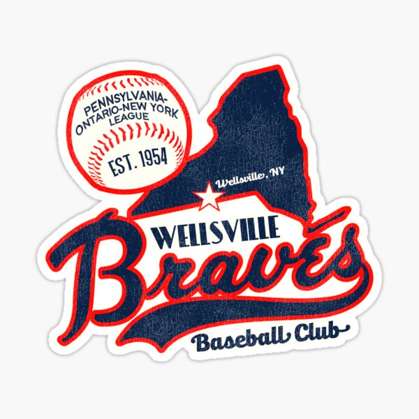 Wellsville Braves - New York - Vintage Defunct Baseball Teams