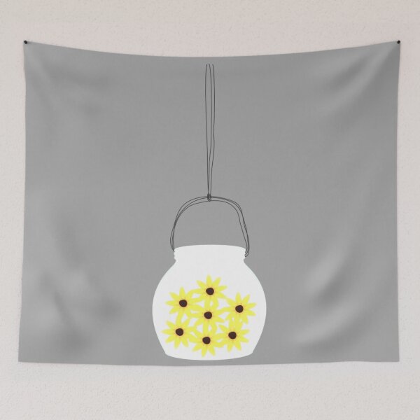 Item preview, Flowers In Mason Jar designed and sold by antevasinart.