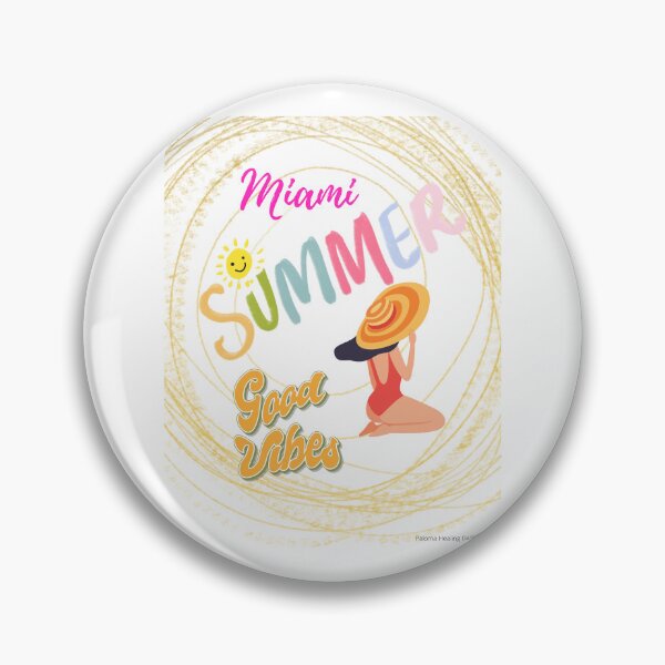 Item preview, Miami Summer Girl with big Beach hat. designed and sold by PalomaHealing24.