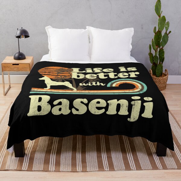 Item preview, Life is Better with Basenji Vintage designed and sold by rafaeltto.