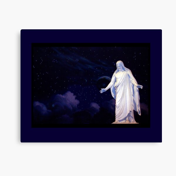 Jesus Christ - Christus Statue Canvas Print