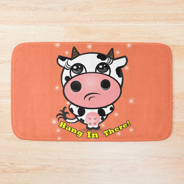 Item preview, Hang in there ! (cow ) designed and sold by Shirley cute art .