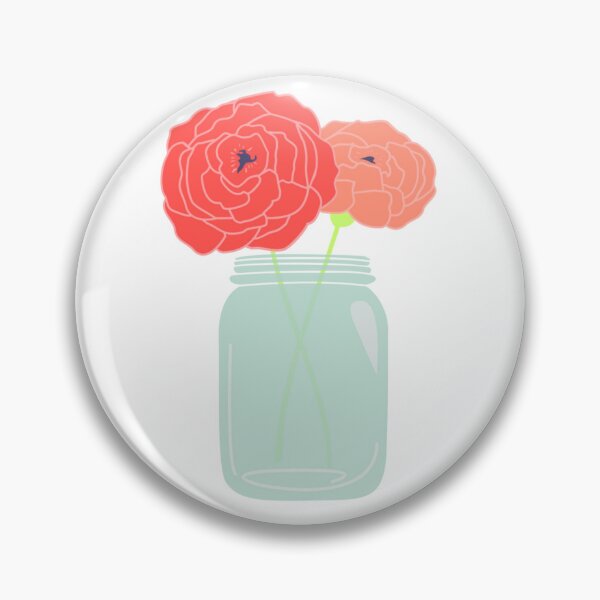 Item preview, Flowers In Mason Jar designed and sold by antevasinart.