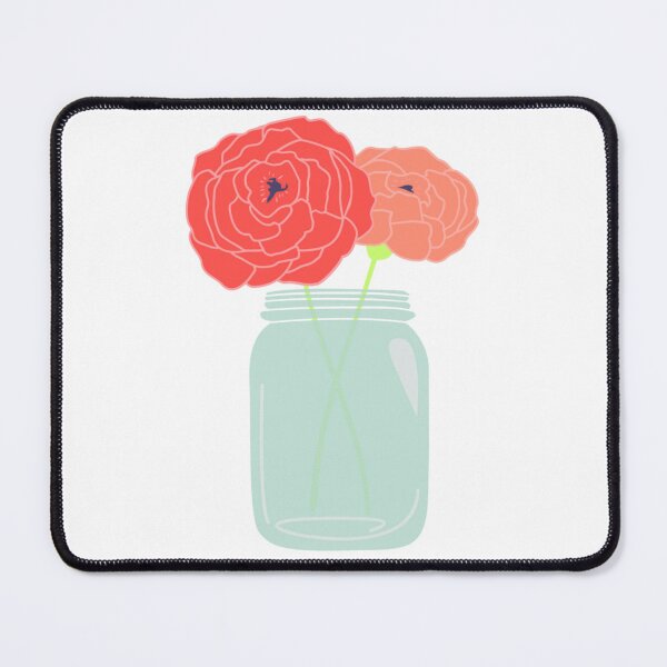 Item preview, Flowers In Mason Jar designed and sold by antevasinart.