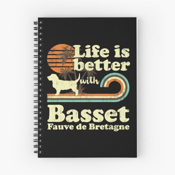 Item preview, Life is Better with Basset Fauve de Bretagne Vintage designed and sold by rafaeltto.