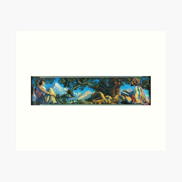 Item preview, The Rubaiyat by Maxfield Parrish designed and sold by TeeARTHY.
