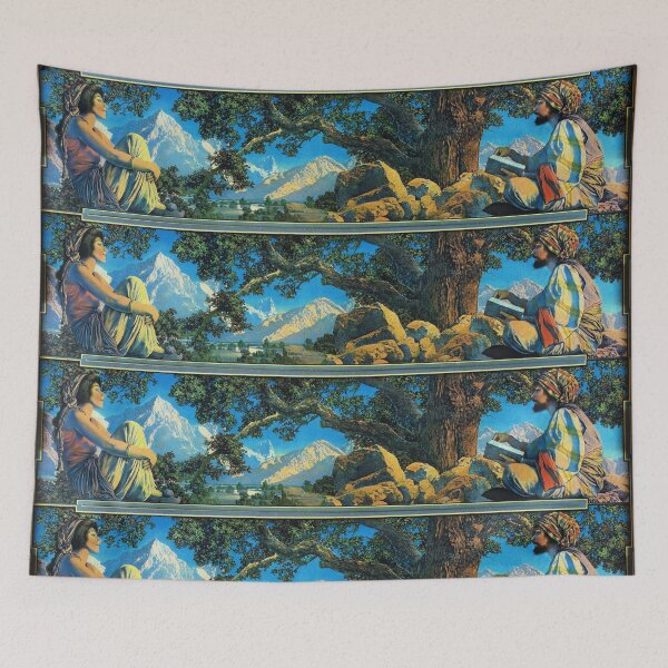 Item preview, The Rubaiyat by Maxfield Parrish designed and sold by TeeARTHY.