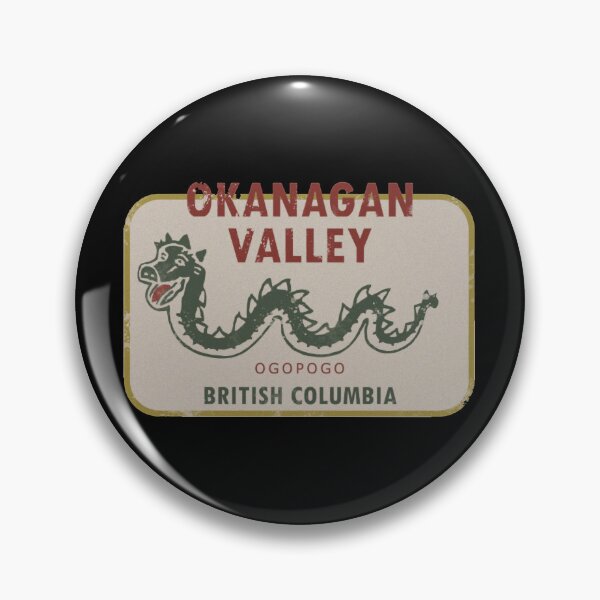 Item preview, Okanagan Valley British Columbia Vintage Travel Decal designed and sold by QpeSip8S.
