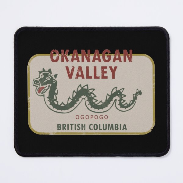 Item preview, Okanagan Valley British Columbia Vintage Travel Decal designed and sold by QpeSip8S.