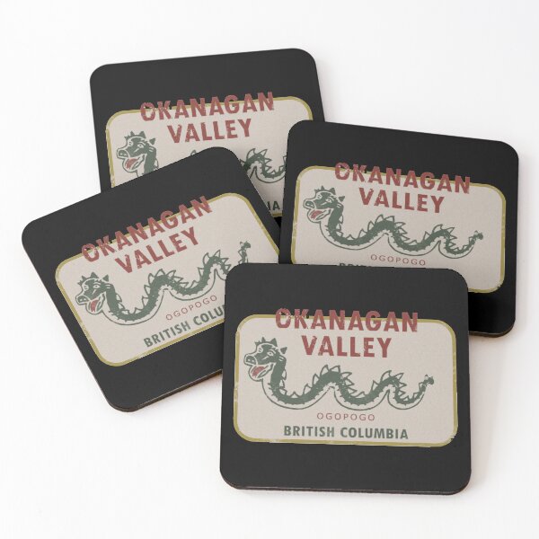 Item preview, Okanagan Valley British Columbia Vintage Travel Decal designed and sold by QpeSip8S.