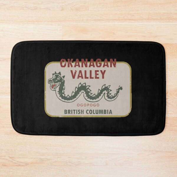 Item preview, Okanagan Valley British Columbia Vintage Travel Decal designed and sold by QpeSip8S.