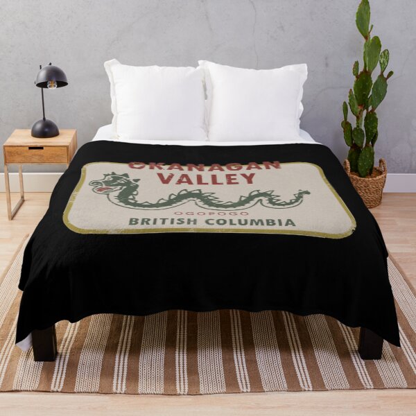 Item preview, Okanagan Valley British Columbia Vintage Travel Decal designed and sold by QpeSip8S.