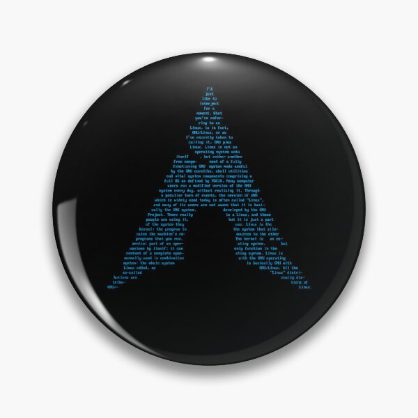 Item preview, Arch GNU Linux Richard Stallman Interject copy pasta designed and sold by CliffordCasey.