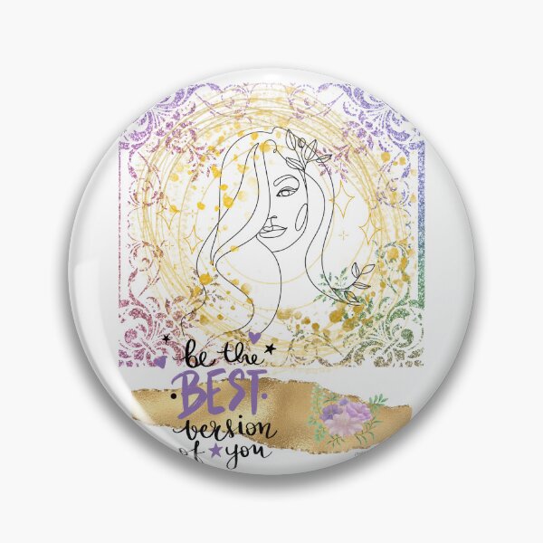 Item preview, Fancy gold purple Glam girl designed and sold by PalomaHealing24.