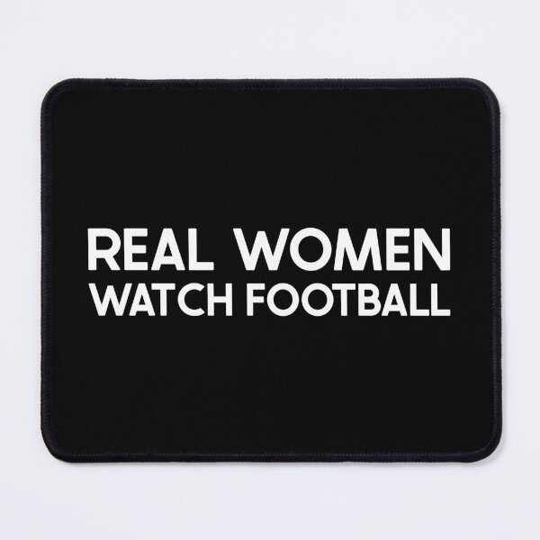 Item preview, Real Women Watch Football designed and sold by Picasmus Tees.