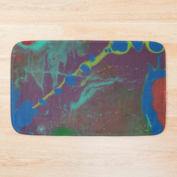 Item preview, "Mushroom" Acrylic Fluid Pour Abstract Art designed and sold by Nicholas Panek.