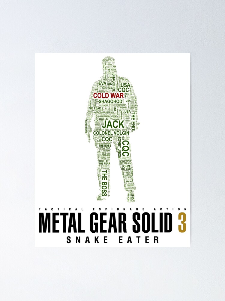 Metal Gear 2: Solid Snake Variant Poster