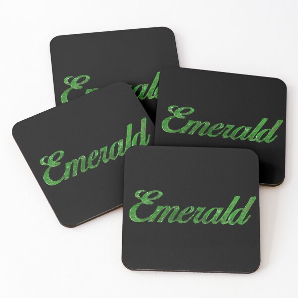 Item preview, Emerald Stylized Text designed and sold by CGShirts.
