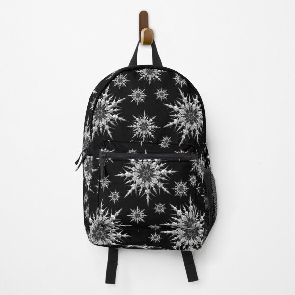 Item preview, Silver snowflakes on navy black background. designed and sold by imyournightmare.