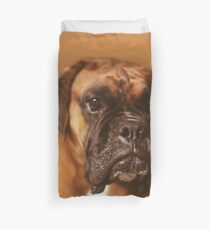 Quino the boxer. Duvet Cover