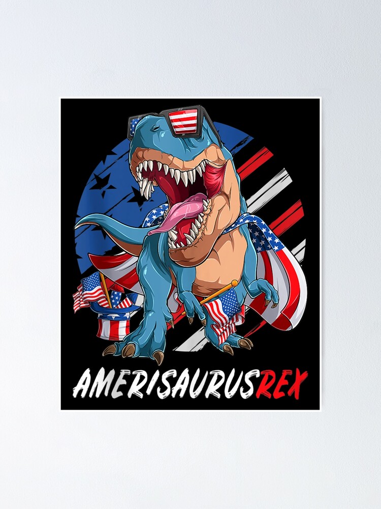 3 dinosaurs 4th of july