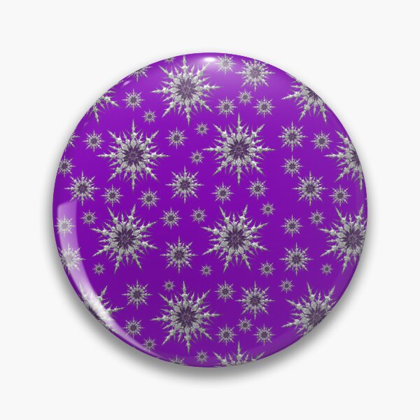 Item preview, Small silver snowflakes on purple background. designed and sold by imyournightmare.