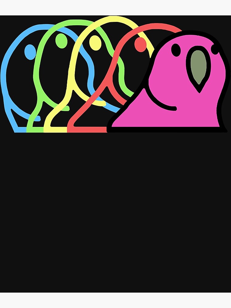 "Party parrot emoji gif" Poster for Sale by JasonHarvey1 Redbubble