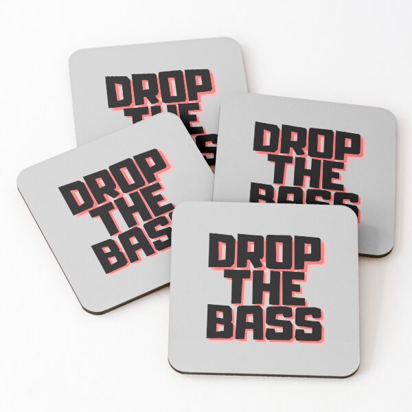 Item preview, Drop The Bass Black designed and sold by PWD-Design.