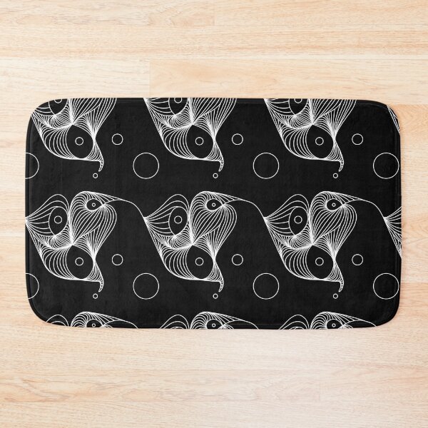 Item preview, Loops and Circles - Colourless, White designed and sold by OCarciente.