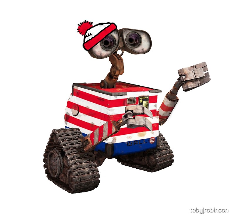 "Where's WallE?" by tobyjrobinson Redbubble