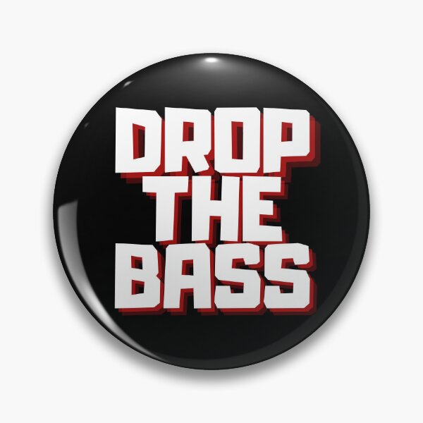 Item preview, Drop The Bass White designed and sold by PWD-Design.