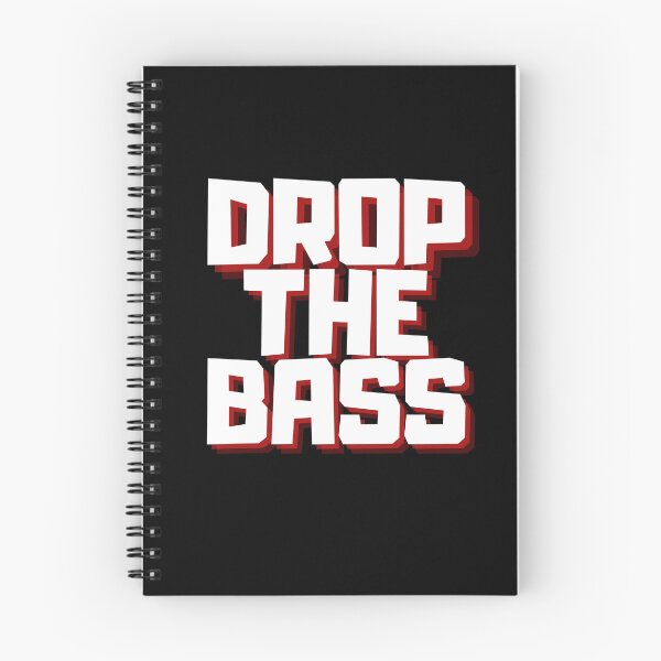 Item preview, Drop The Bass White designed and sold by PWD-Design.