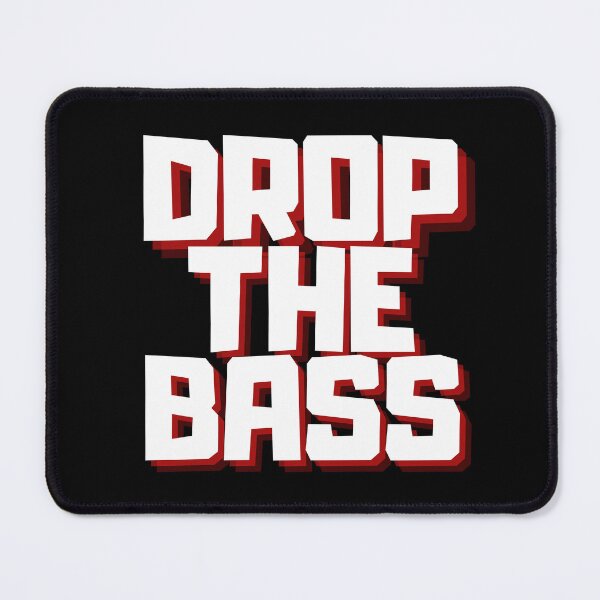 Item preview, Drop The Bass White designed and sold by PWD-Design.