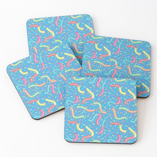 Item preview, Sour Gummy Worms Pattern designed and sold by misslovelymess.
