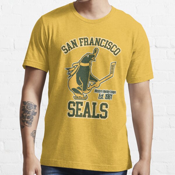 San Francisco Seals Retro Defunct Ice Hockey Kids T-Shirt for