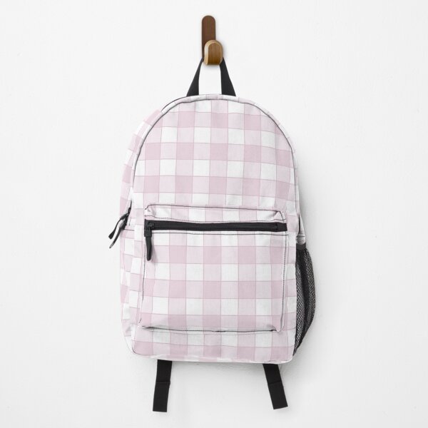 Item preview, Pale Pink and White Faux Gingham designed and sold by BeJolley.