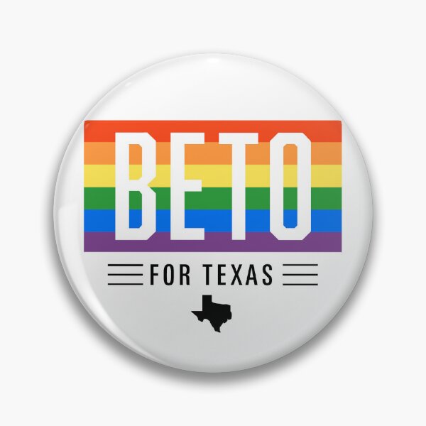Item preview, Beto O'Rourke 2026 LGBTQ / LGBT Gay Pride Rainbow Flag: Beto Orourke For Texas Governor designed and sold by YikesForever.