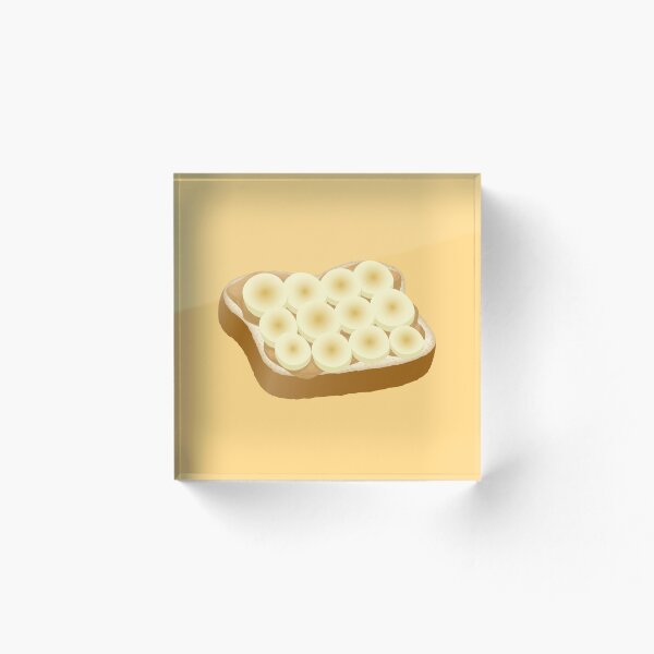 Artikelvorschau, Erdnussbutter-Bananen-Toast entworfen und verkauft von pigeonpotion.