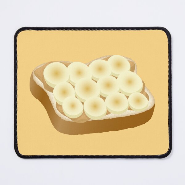 Item preview, Peanut Butter Banana Toast designed and sold by pigeonpotion.