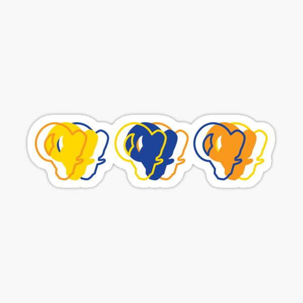 LA Rams 2021 Defense Sticker for Sale by Ezrienel