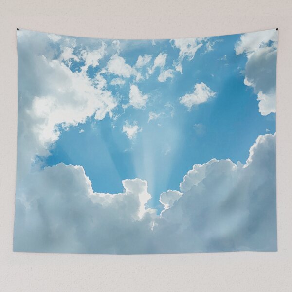 Item preview, Sun rays through Cumulus Clouds 1 designed and sold by SarahSison.