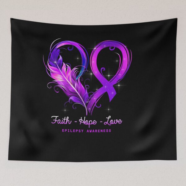 Item preview, FAITH HOPE LOVE EPILEPSY AWARENESS FOR MEN WOMAN designed and sold by sobriowslen.
