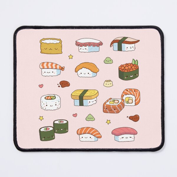 Item preview, Kawaii Japanese Sushi Nigiri Maki Set designed and sold by rustydoodle.