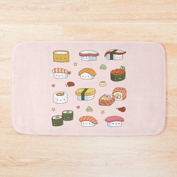 Item preview, Kawaii Japanese Sushi Nigiri Maki Set designed and sold by rustydoodle.