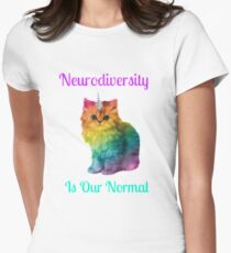 Neurodiversity Is Normal Women's Fitted T-Shirt