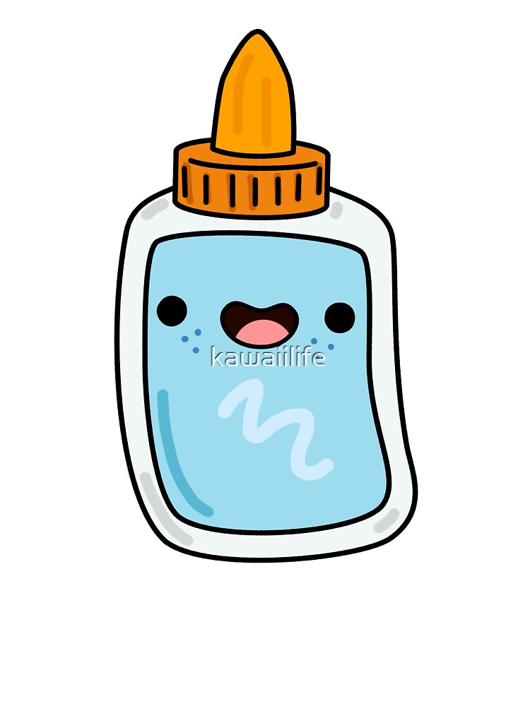 Kawaii Glue Bottle Sticker for Sale by kawaiilife