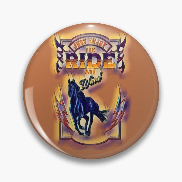Item preview, Just Enjoy the Ride and Wind - Horse designed and sold by No1Equestrian.
