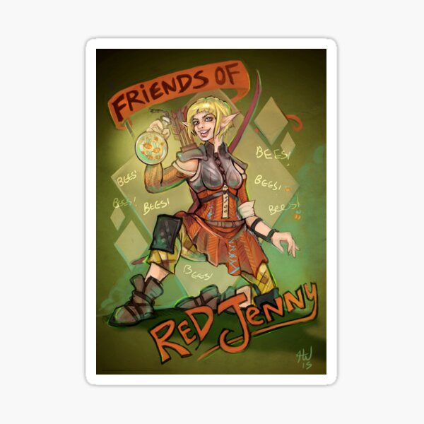 Friends of Red Jenny" Sale by | Redbubble