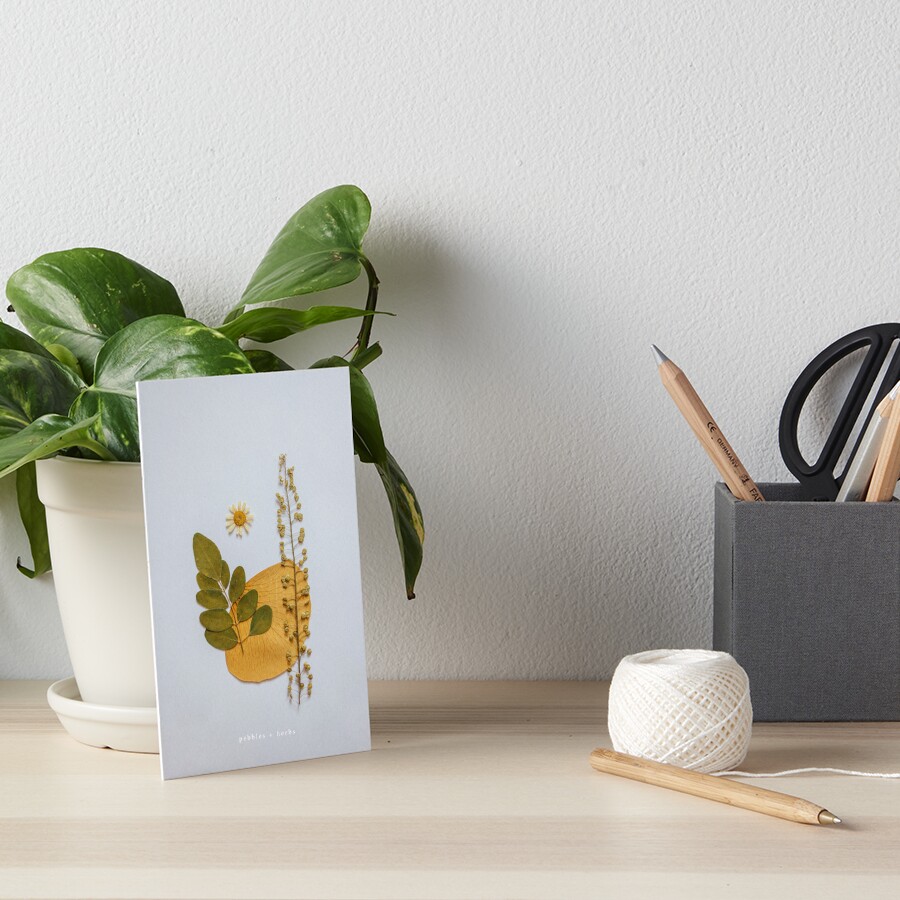 Item preview, Art Board Print designed and sold by pebblesandherbs.
