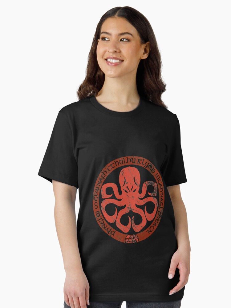 Thumbnail 2 von 7, Essential T-Shirt, Seal of Cthulhu designt und verkauft von dynamitfrosch.